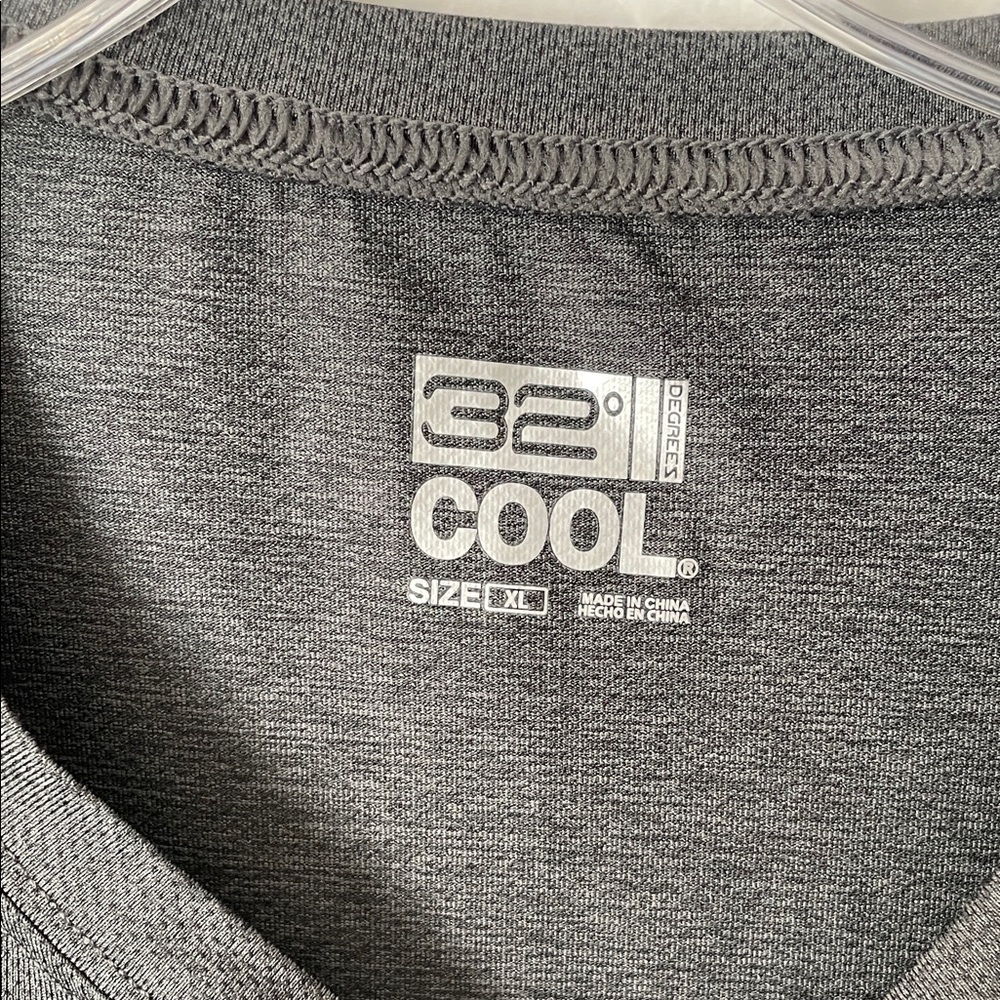 32 Degrees Cool Stretch Comfort Color Charcoal Size XL - Picture 6 of 8